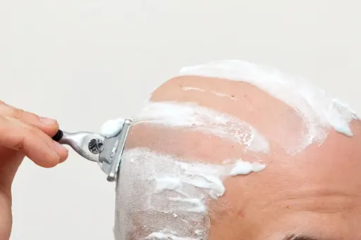 Homme - Rasage de la tête